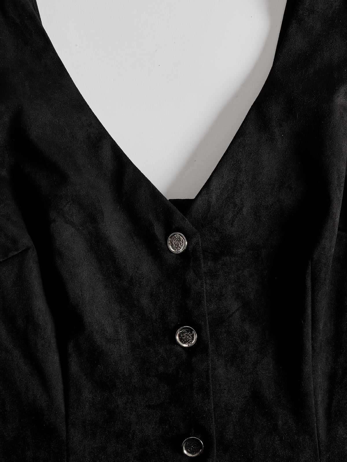 Western Retro Tassel Black Sleeveless V-Neck Faux Suede Mini Dress - By Qivii