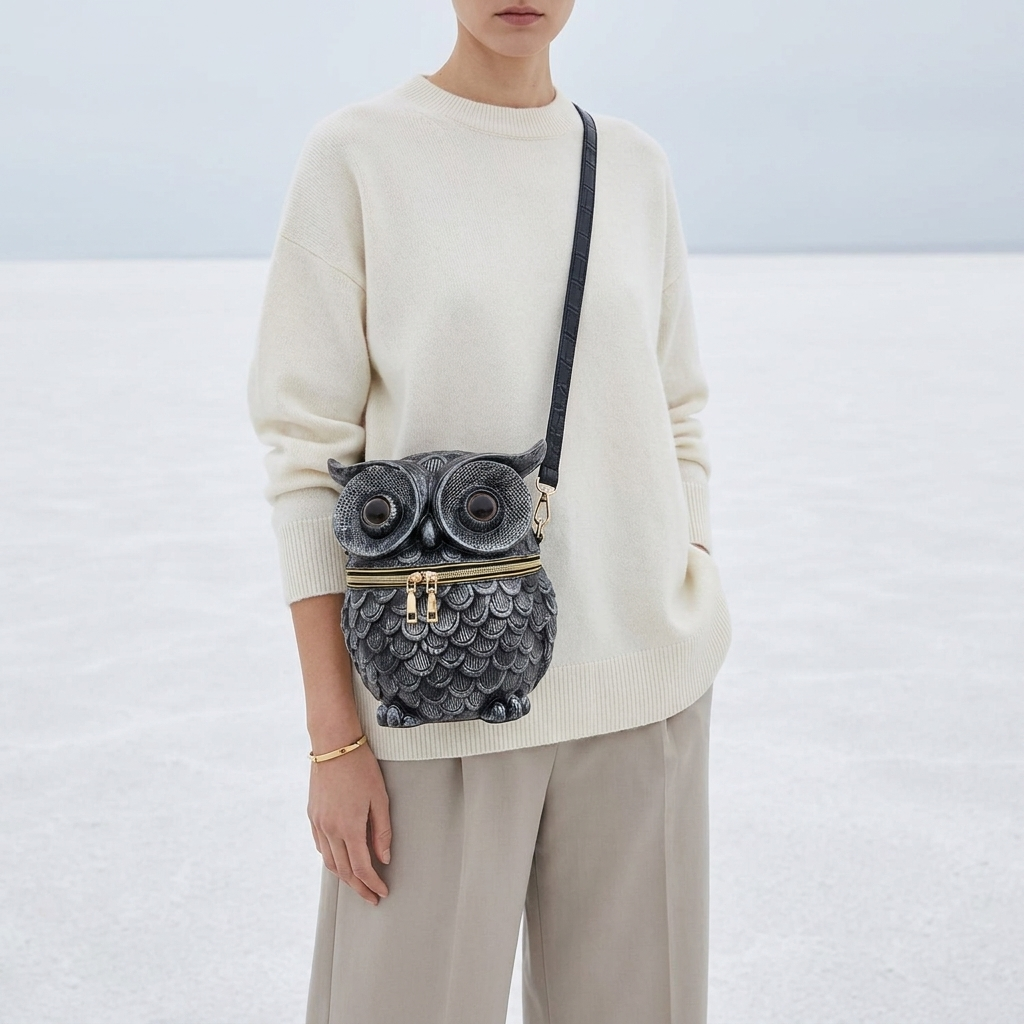The Noctura Mini in Vegan leather - By Qivii
