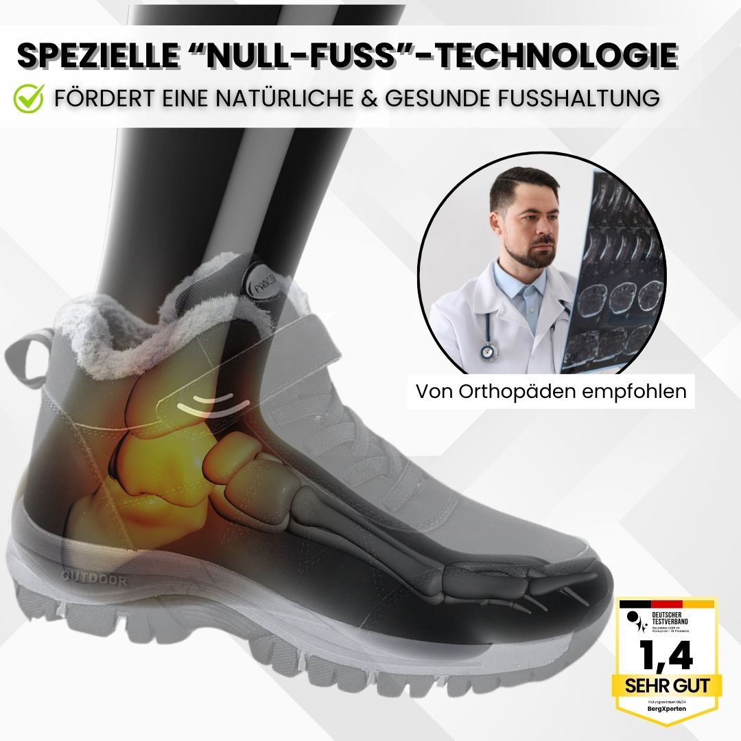 OrthoCare Boot - Ergonomischer & schmerzlindernden Komfortschuh - By Qivii