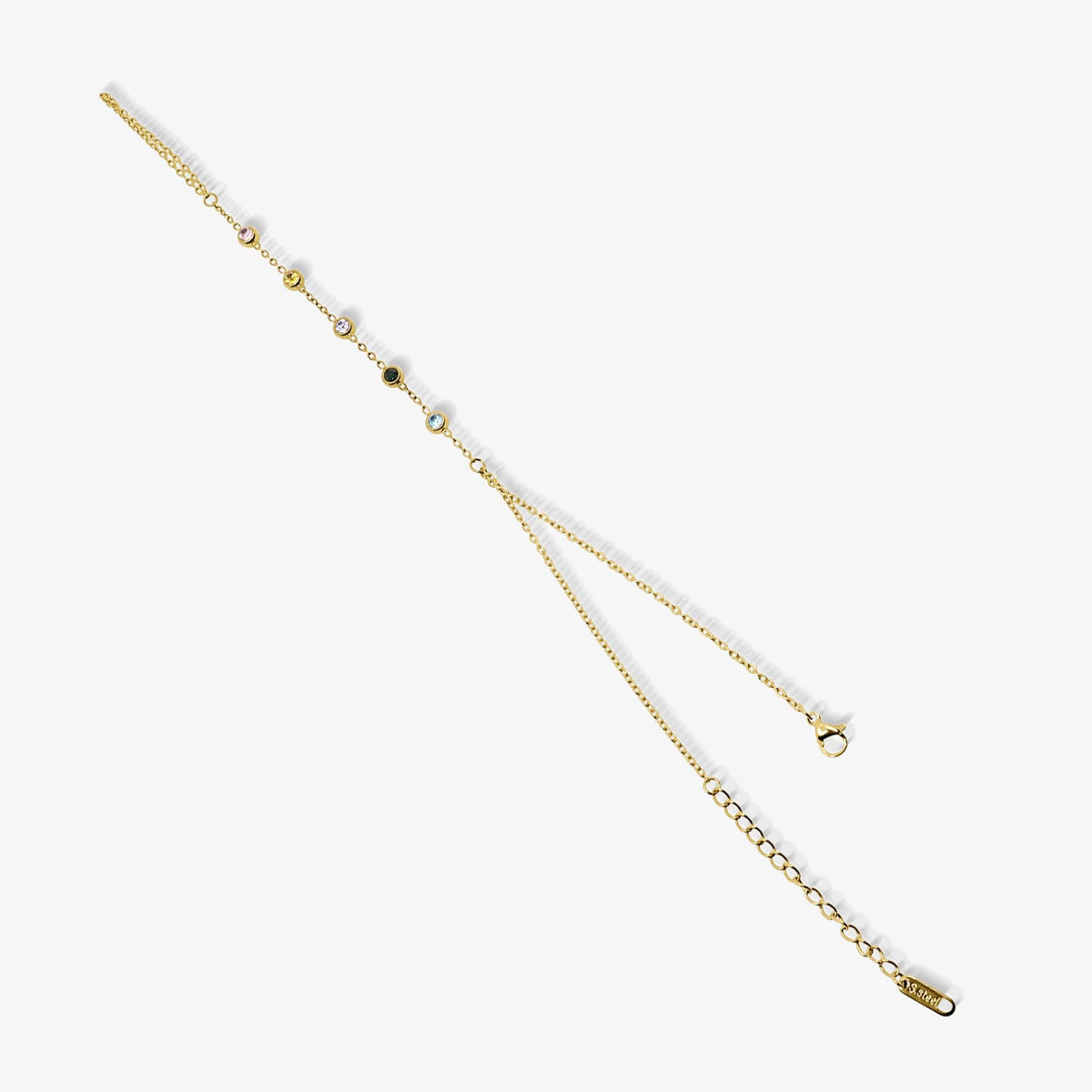 Prism Multicolor Hand Chain | By Qivii