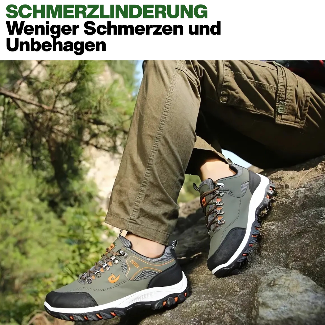 Mountainstep - Ergonomischer schmerzlindernder Wanderschuh - By Qivii