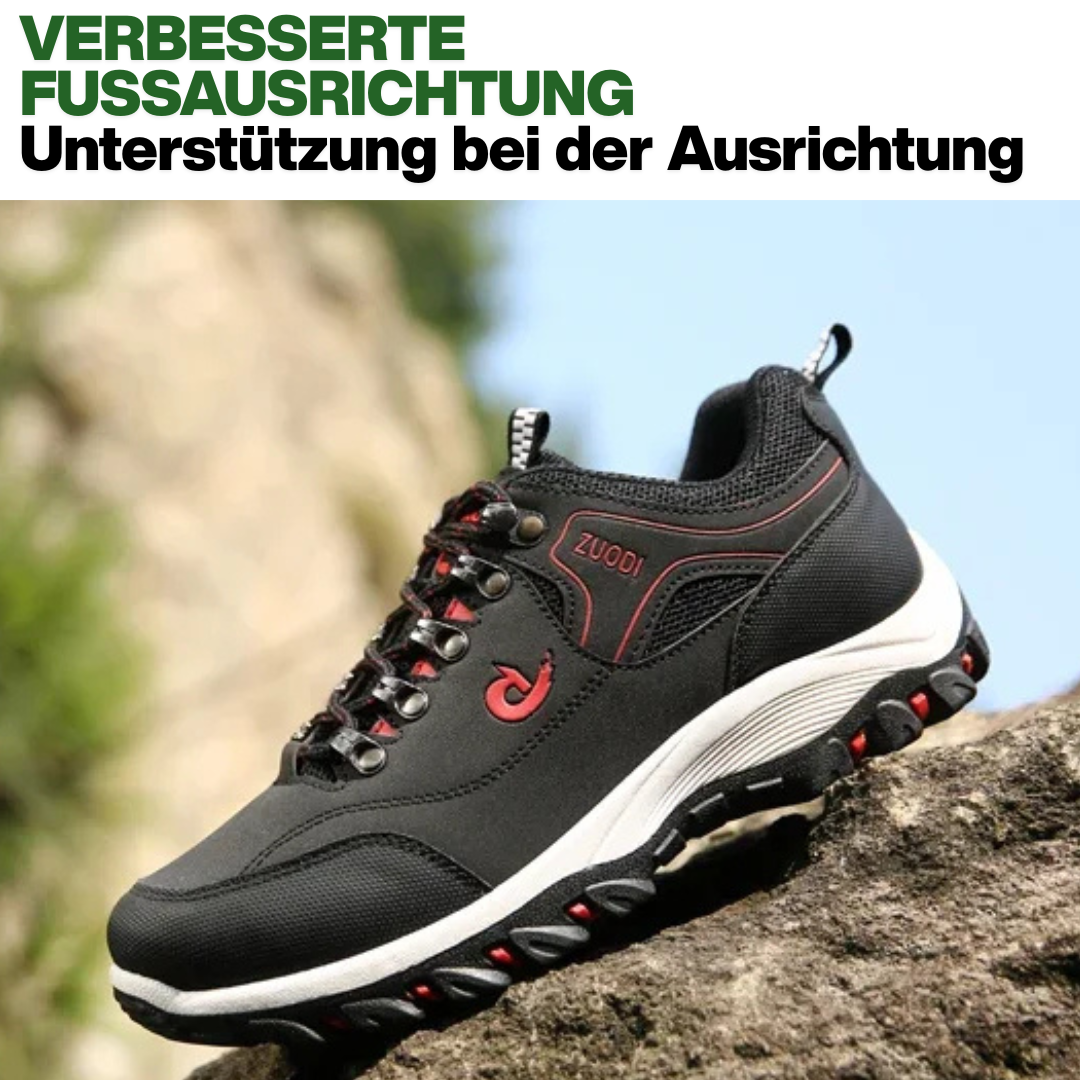 Mountainstep - Ergonomischer schmerzlindernder Wanderschuh - By Qivii