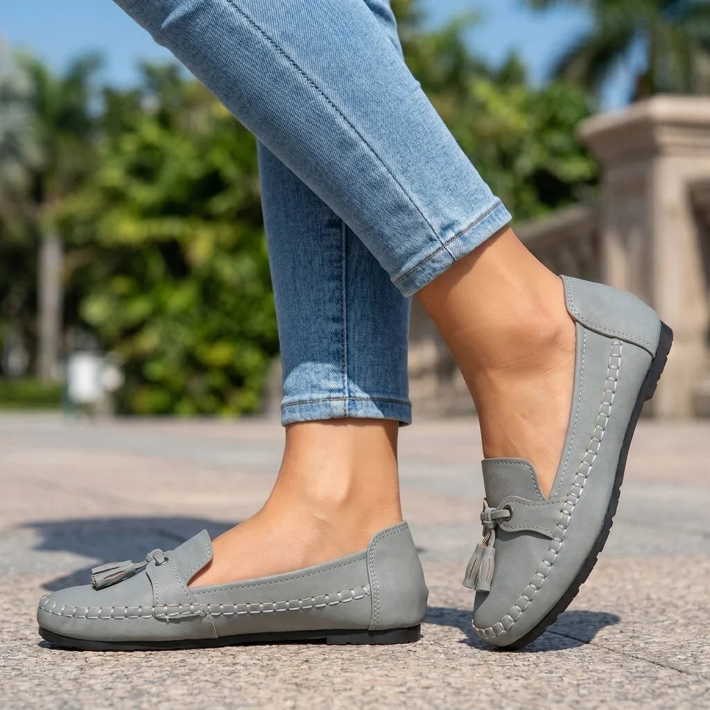 Sylvie Tassel Loafers - By Qivii