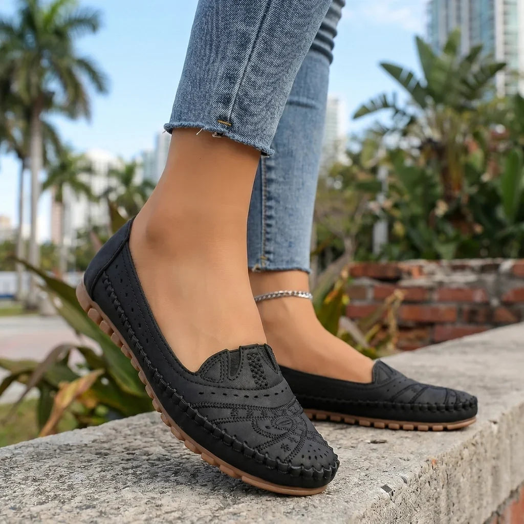 Adelaide Flat Loafers - By Qivii
