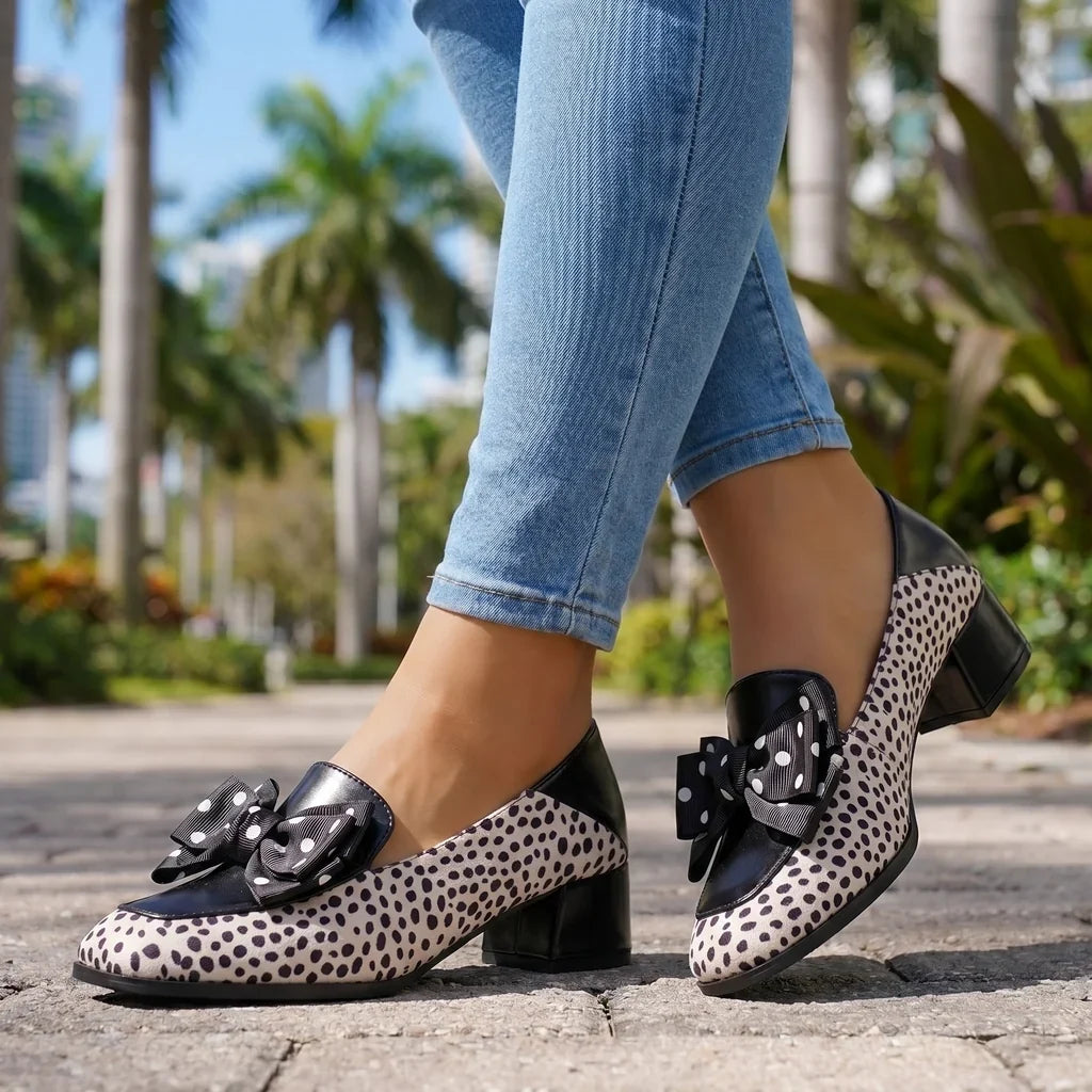 Naomi Bow-Tie Loafers - By Qivii