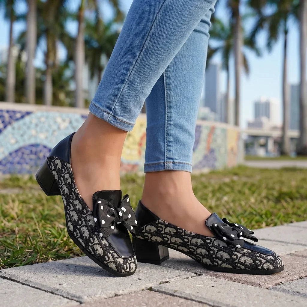 Naomi Bow-Tie Loafers - By Qivii