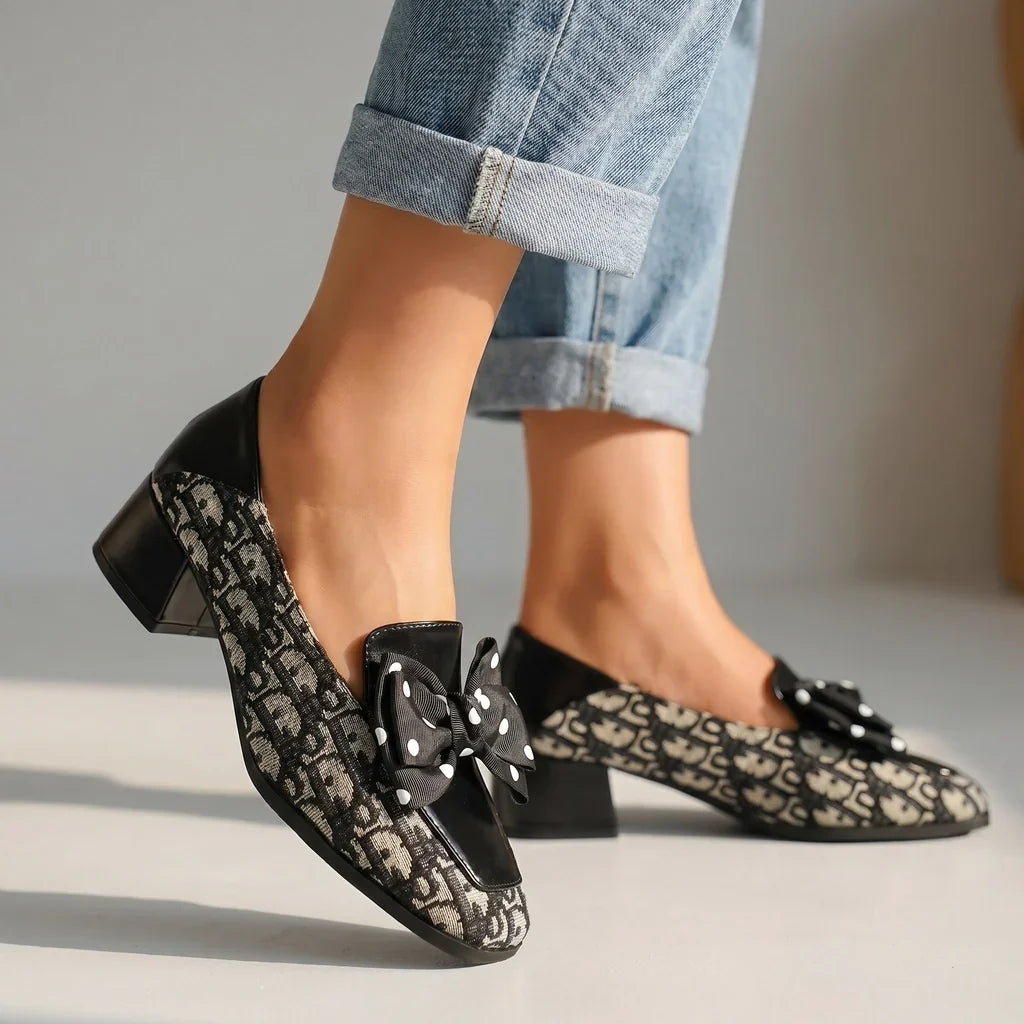 Naomi Bow-Tie Loafers - By Qivii