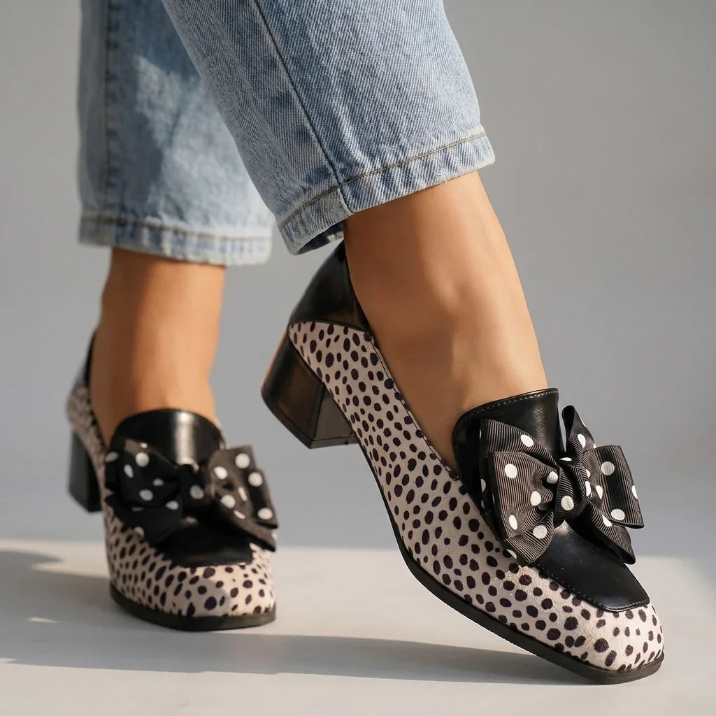 Naomi Bow-Tie Loafers - By Qivii