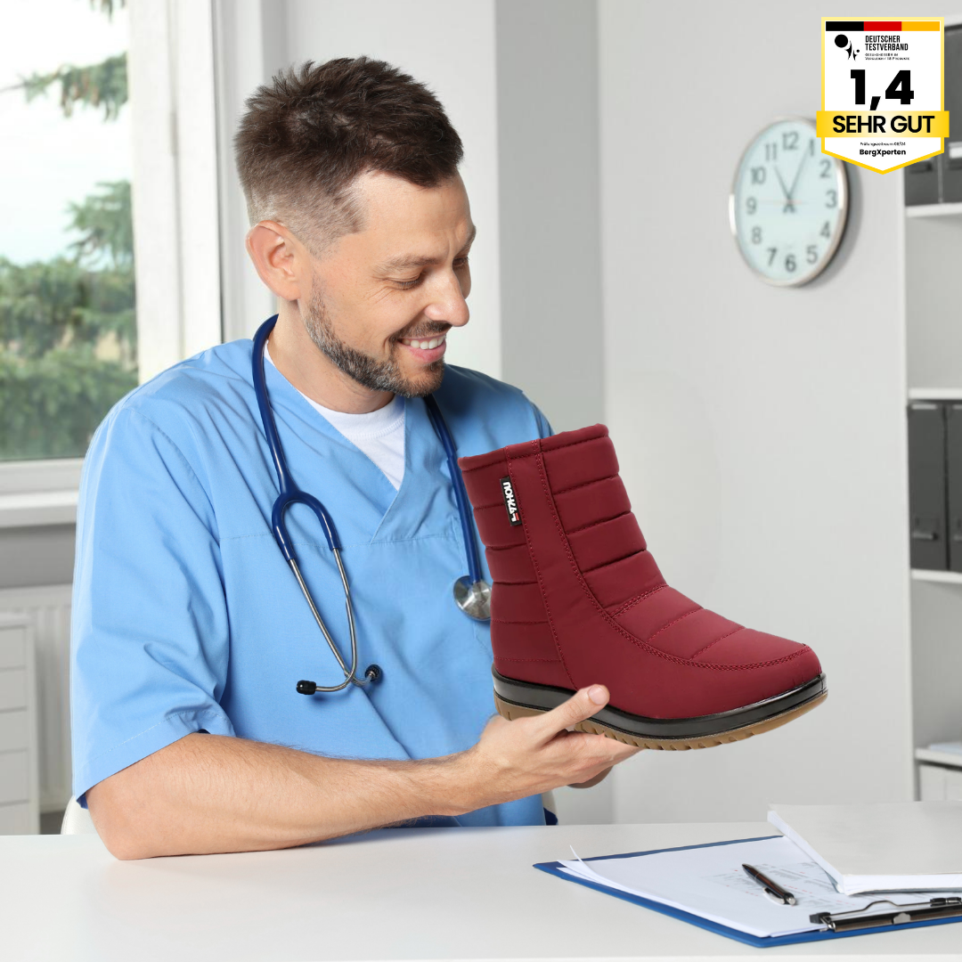 OrthoTerm - Schmerzlindernde, wasserdichte, isolierte Stiefel für Herbst und Winter - By Qivii
