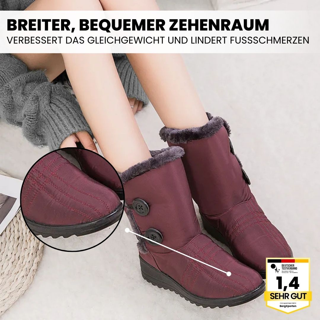Orthostiefel - Ergonomische & wasserdichte Winterstiefel für Damen - By Qivii