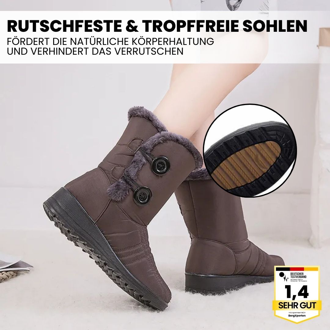 Orthostiefel - Ergonomische & wasserdichte Winterstiefel für Damen - By Qivii
