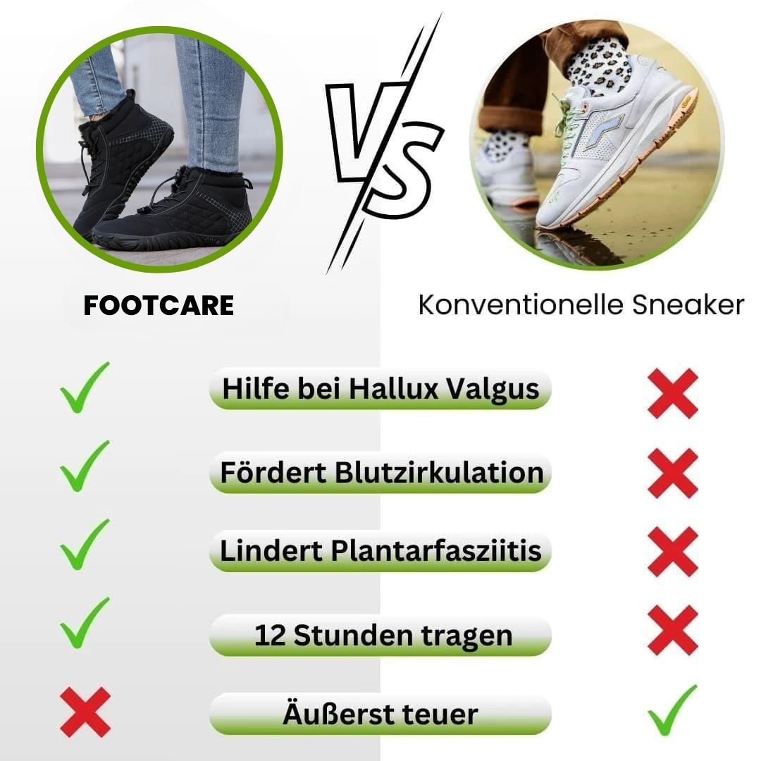 FootCare - Schmerzlindernder & wasserfester Barfußschuh für maximalen Komfort - By Qivii
