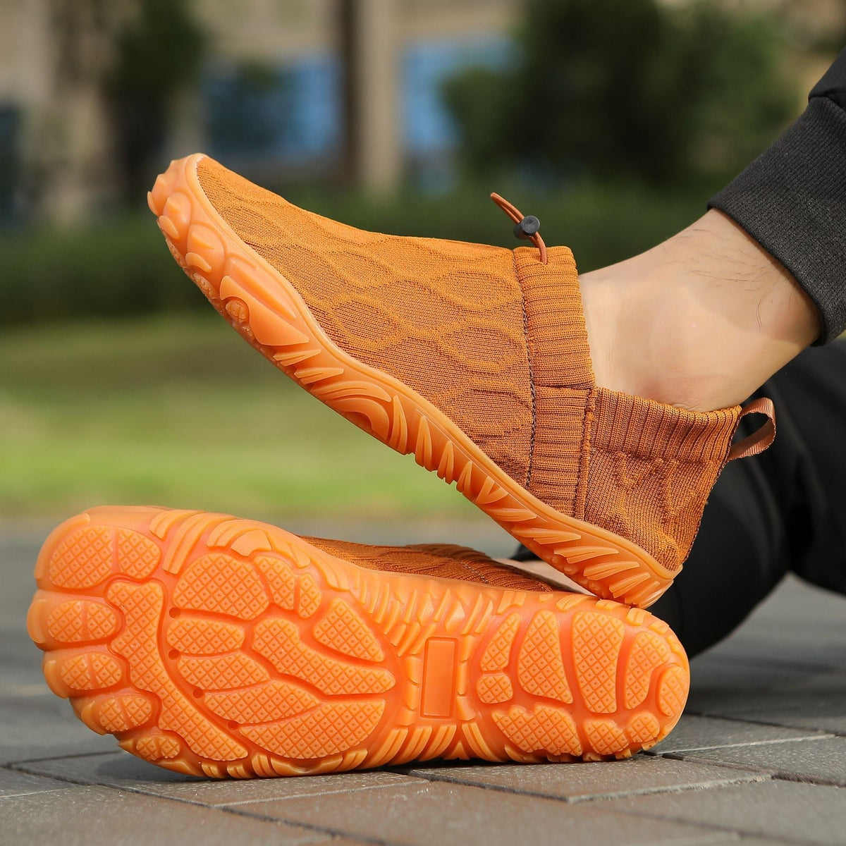 Unisex Performance FiveFinger Shoes – Wide-Fit Barefoot Training Shoes for Gym & Trail with Breathable Knit