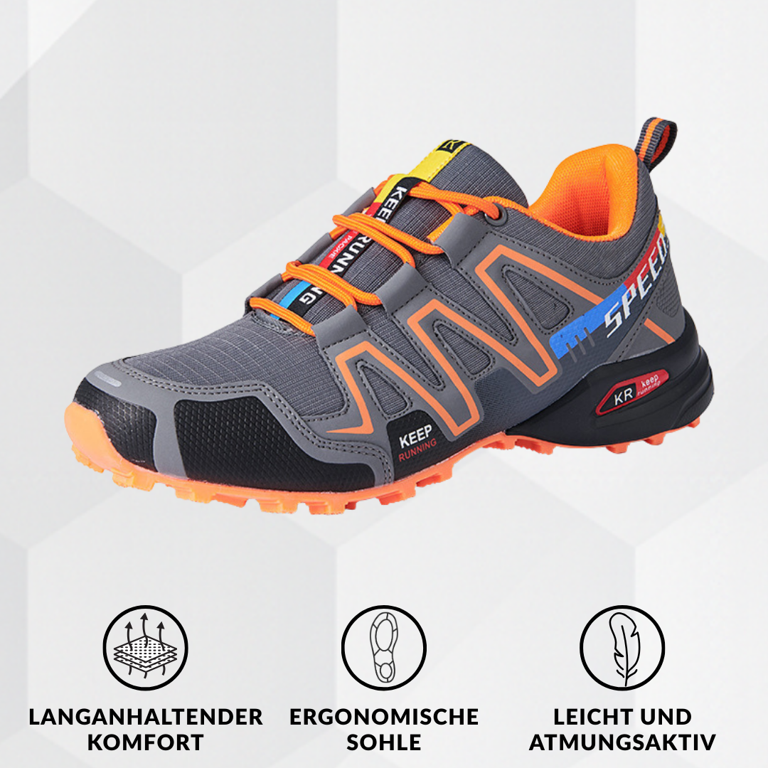 Loomtrail - Ergonomischer schmerzlindernder Wanderschuh - By Qivii