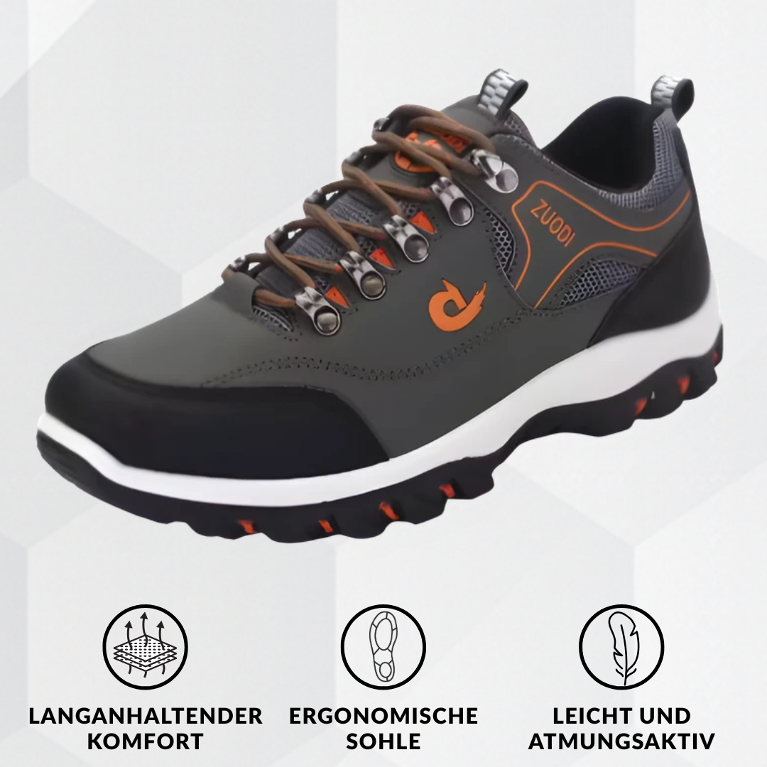 Mountainstep - Ergonomischer schmerzlindernder Wanderschuh - By Qivii
