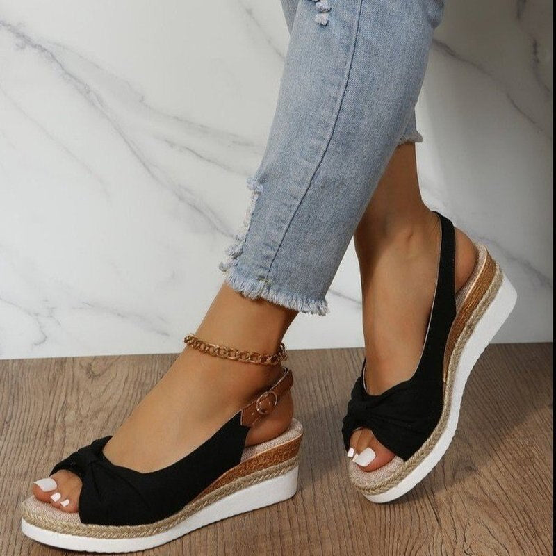 Candy - Orthopädische Peep-Toe Sandalen - By Qivii