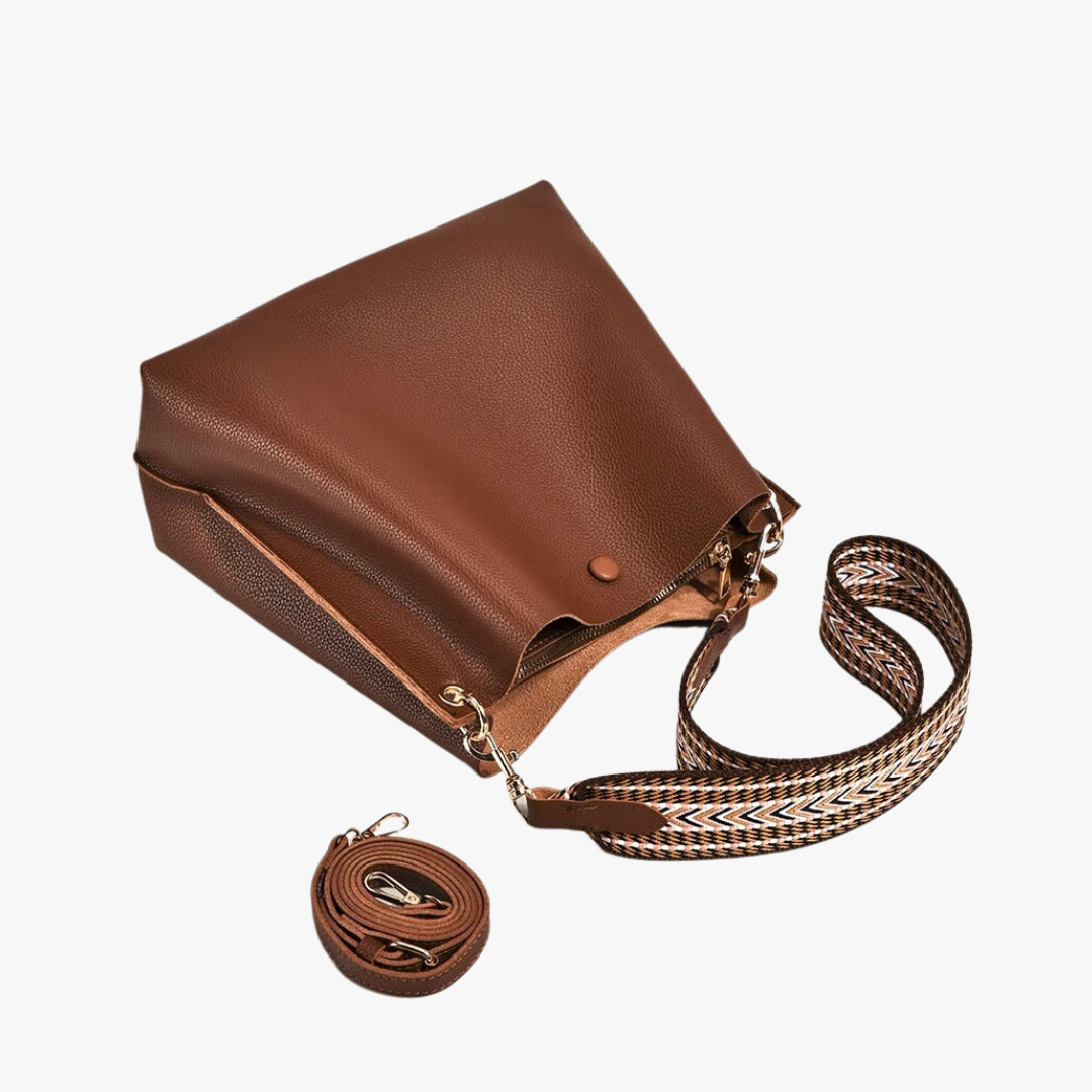 Montelise | Crossbody Bucket Bag - By Qivii