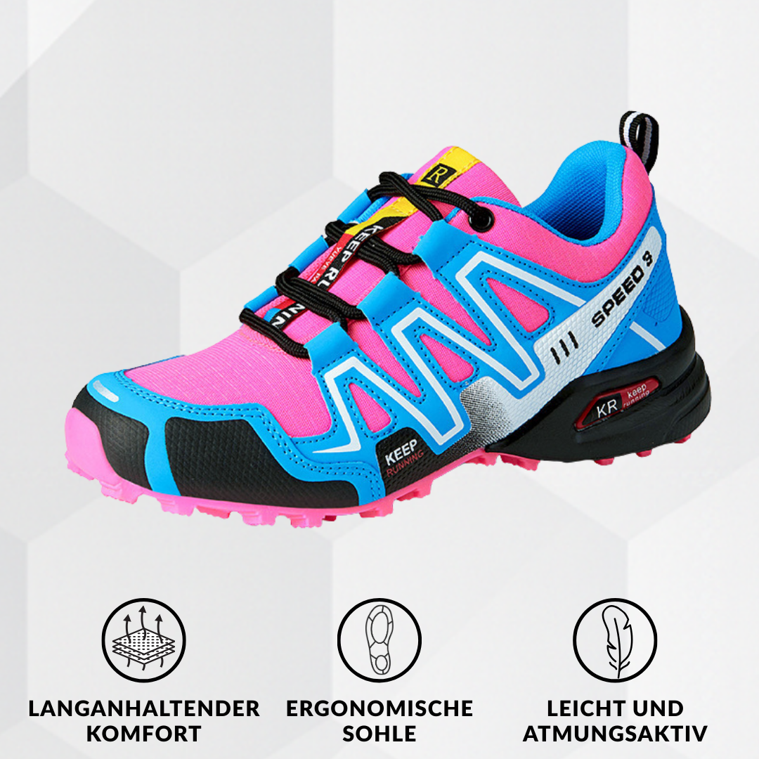 Loomtrail - Ergonomischer schmerzlindernder Wanderschuh - By Qivii