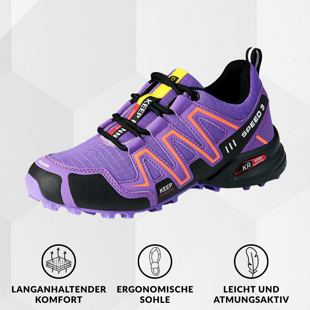 Loomtrail - Ergonomischer schmerzlindernder Wanderschuh - By Qivii