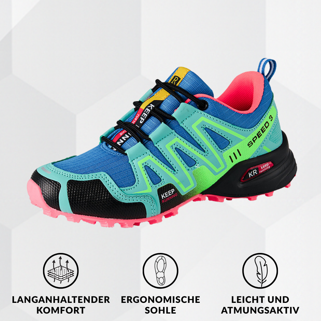 Loomtrail - Ergonomischer schmerzlindernder Wanderschuh - By Qivii