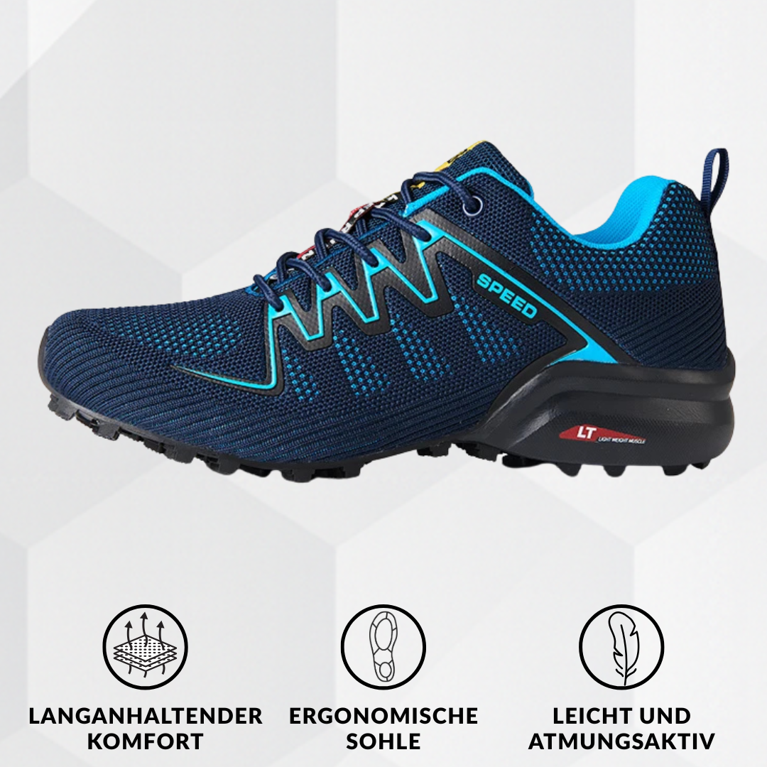 TopTrail - Ergonomischer schmerzlindernder Wanderschuh - By Qivii