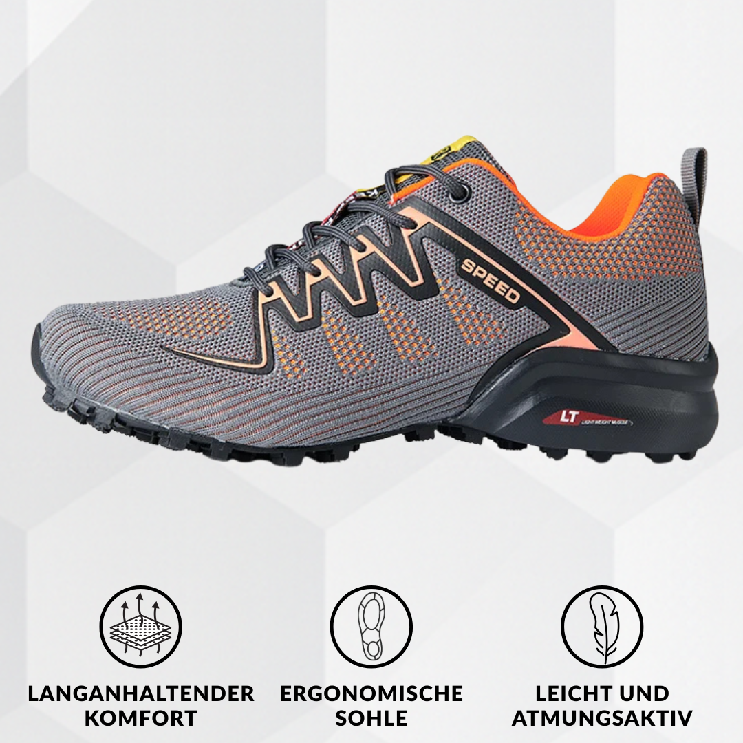 TopTrail - Ergonomischer schmerzlindernder Wanderschuh - By Qivii