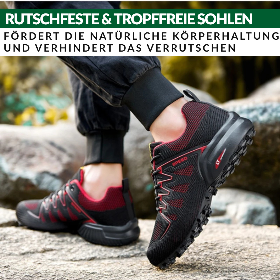 TopTrail - Ergonomischer schmerzlindernder Wanderschuh - By Qivii