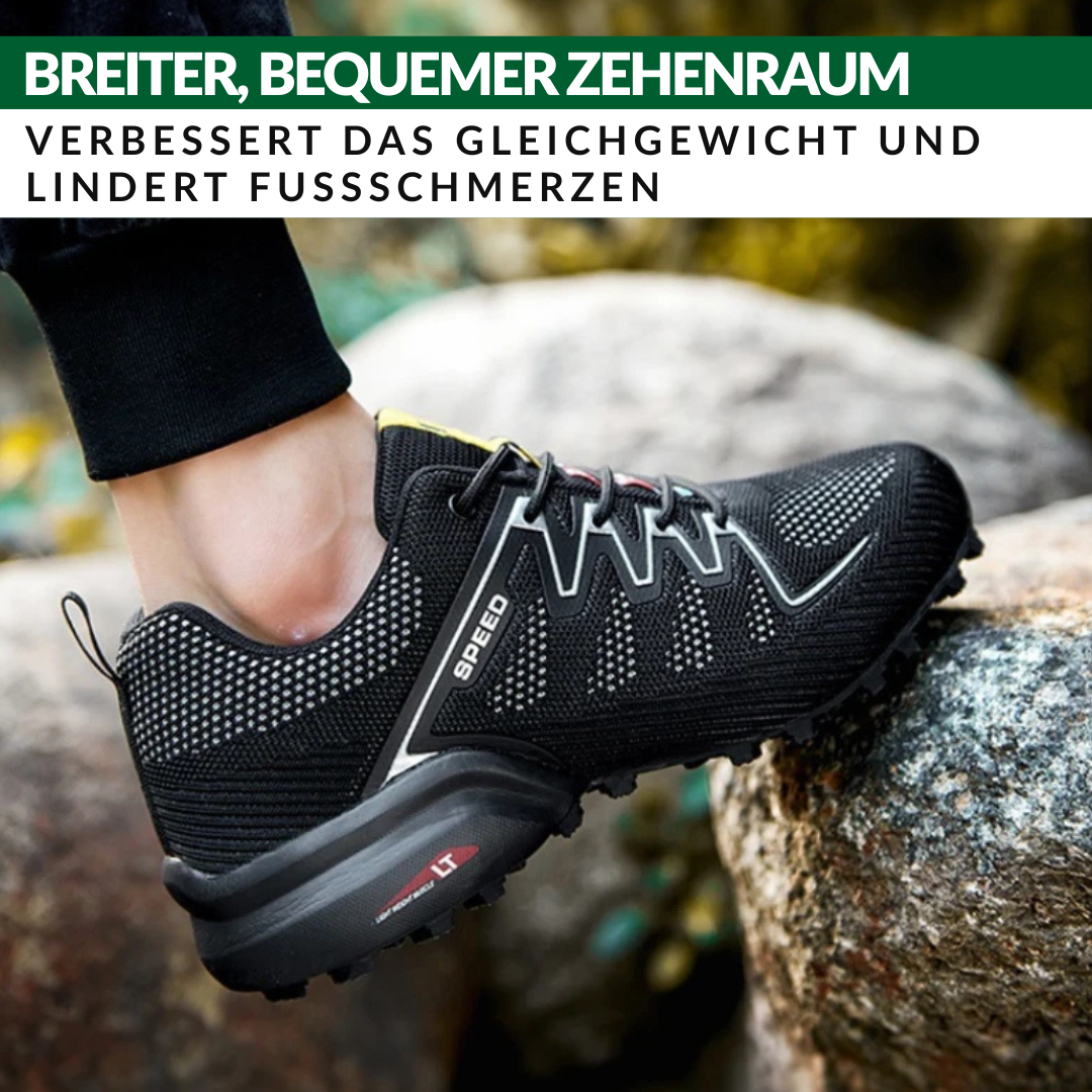 TopTrail - Ergonomischer schmerzlindernder Wanderschuh - By Qivii