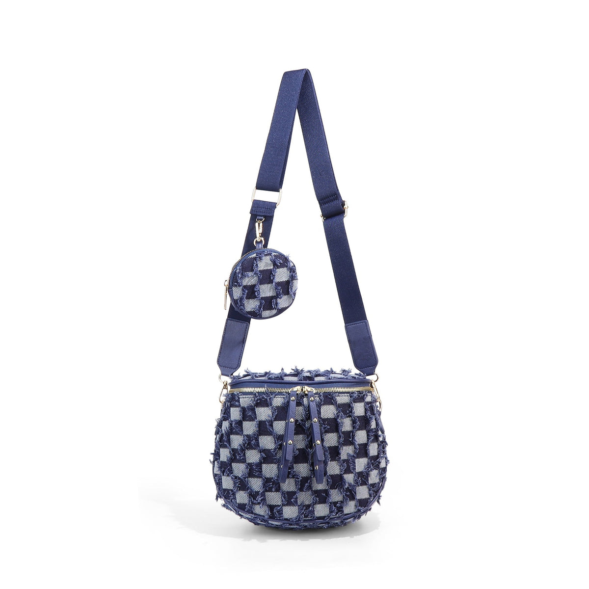 Ounamei Large Crossbody Bag for Women | Multi-Style Bag with Coin Pouch for Travel & Daily Use