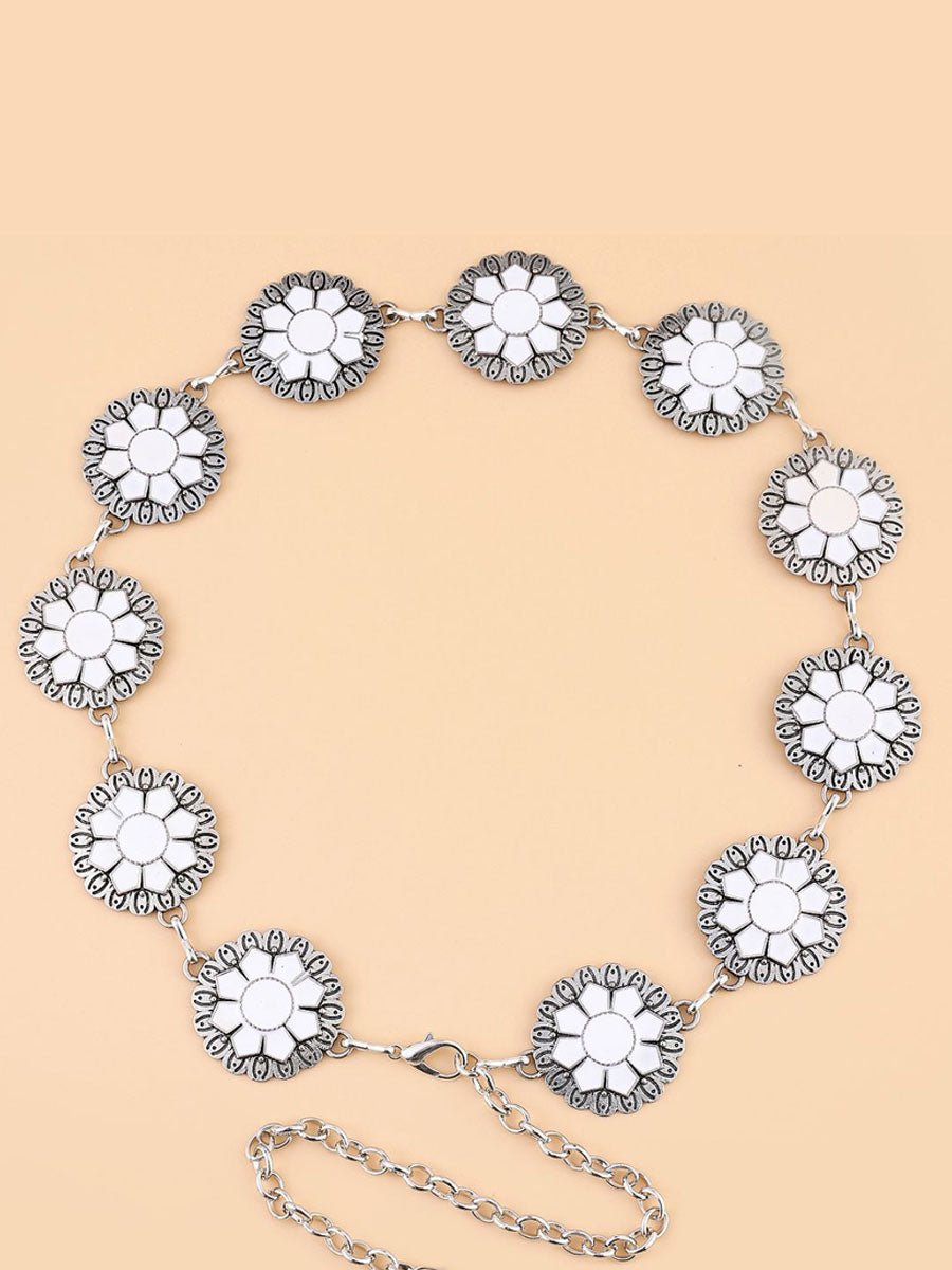 Vintage Bohemian Fashion Decorative Chain Waist Belt - By Qivii