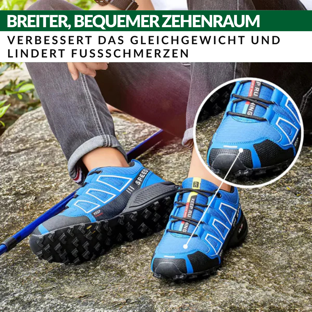 Loomtrail - Ergonomischer schmerzlindernder Wanderschuh - By Qivii