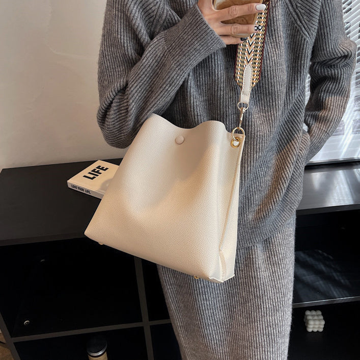 Montelise | Crossbody Bucket Bag - By Qivii