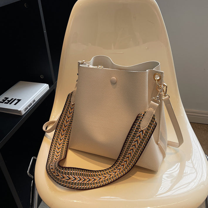 Montelise | Crossbody Bucket Bag - By Qivii