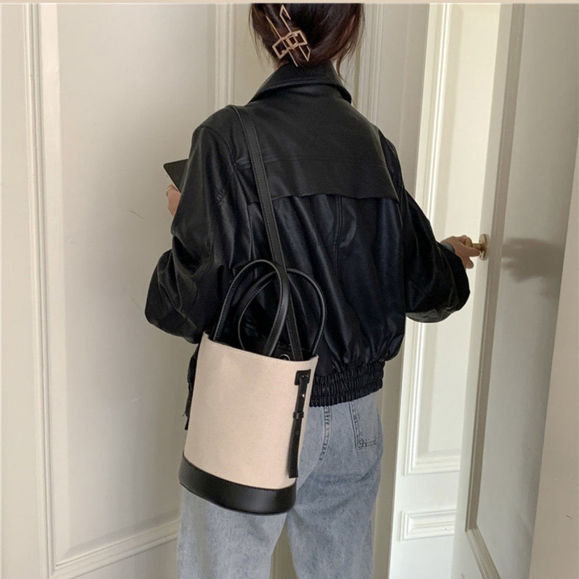 Serah | Crossbody Bucket Bag - By Qivii