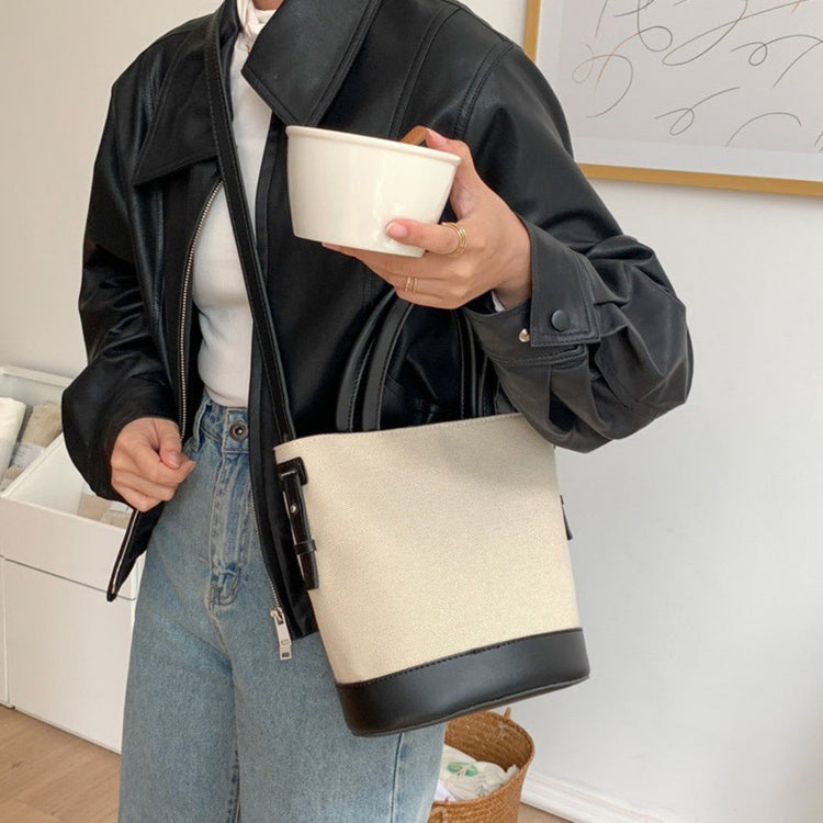 Serah | Crossbody Bucket Bag - By Qivii