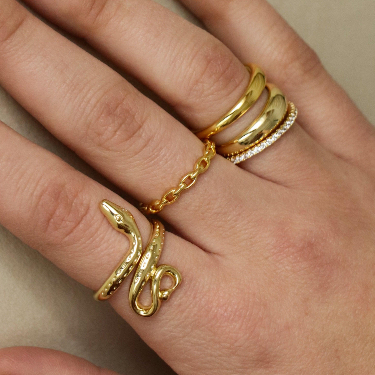 Chainz Ring | By Qivii