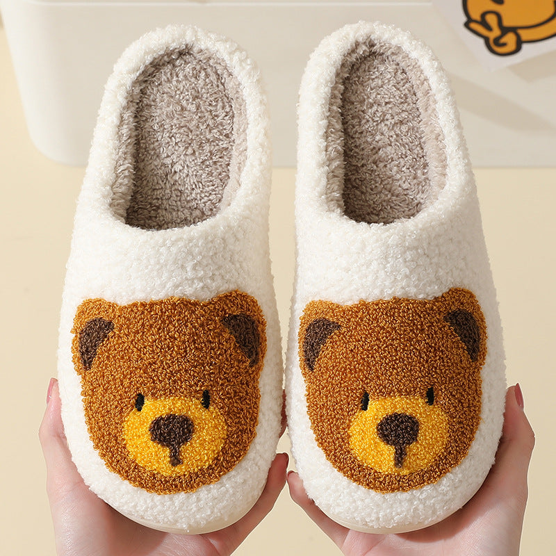 Cute Bear Slippers - By Qivii