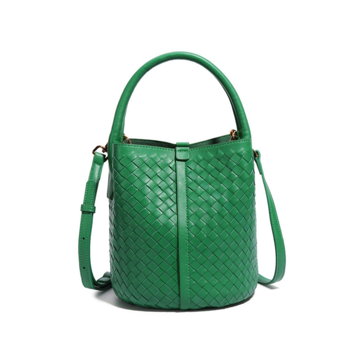 Diana Woven Bucket Bag