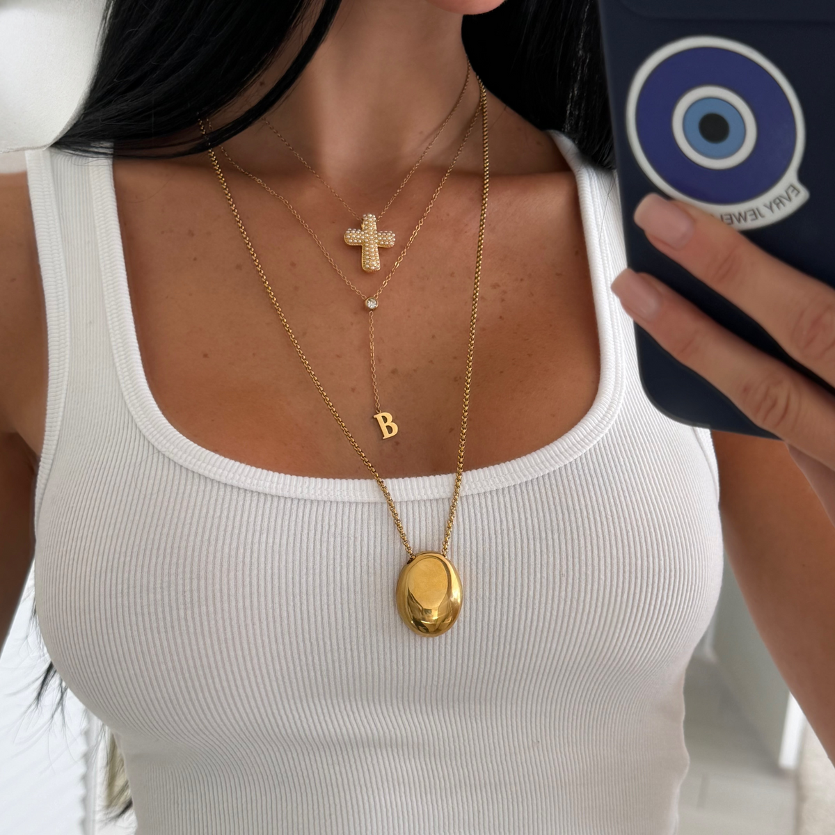 Love Letter Lariat Necklace | By Qivii
