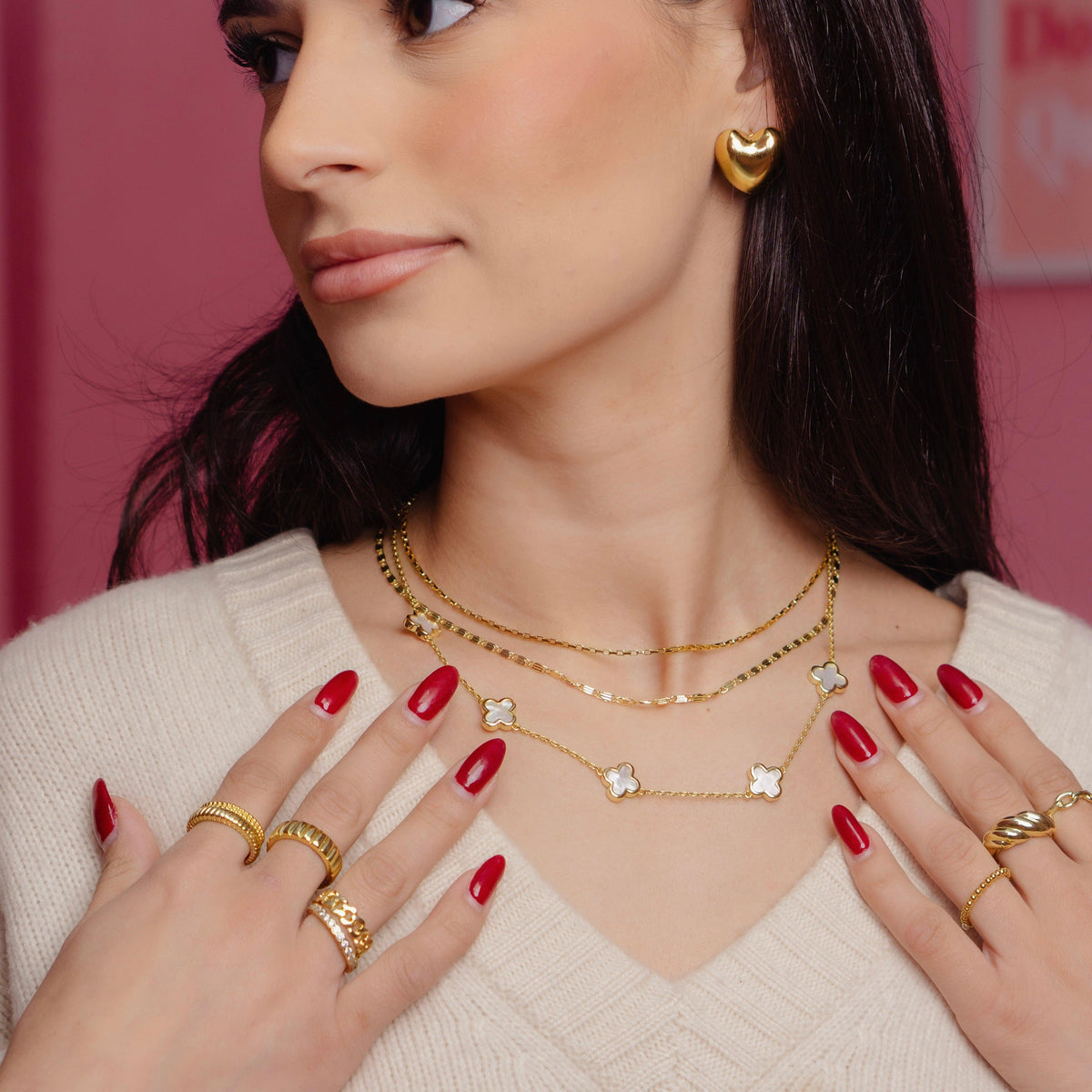 Feeling Lucky Necklace | By Qivii