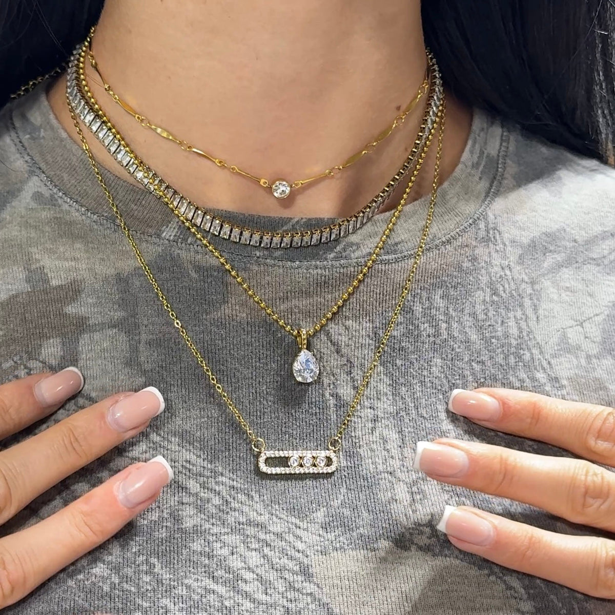 Spotlight Choker Necklace | By Qivii