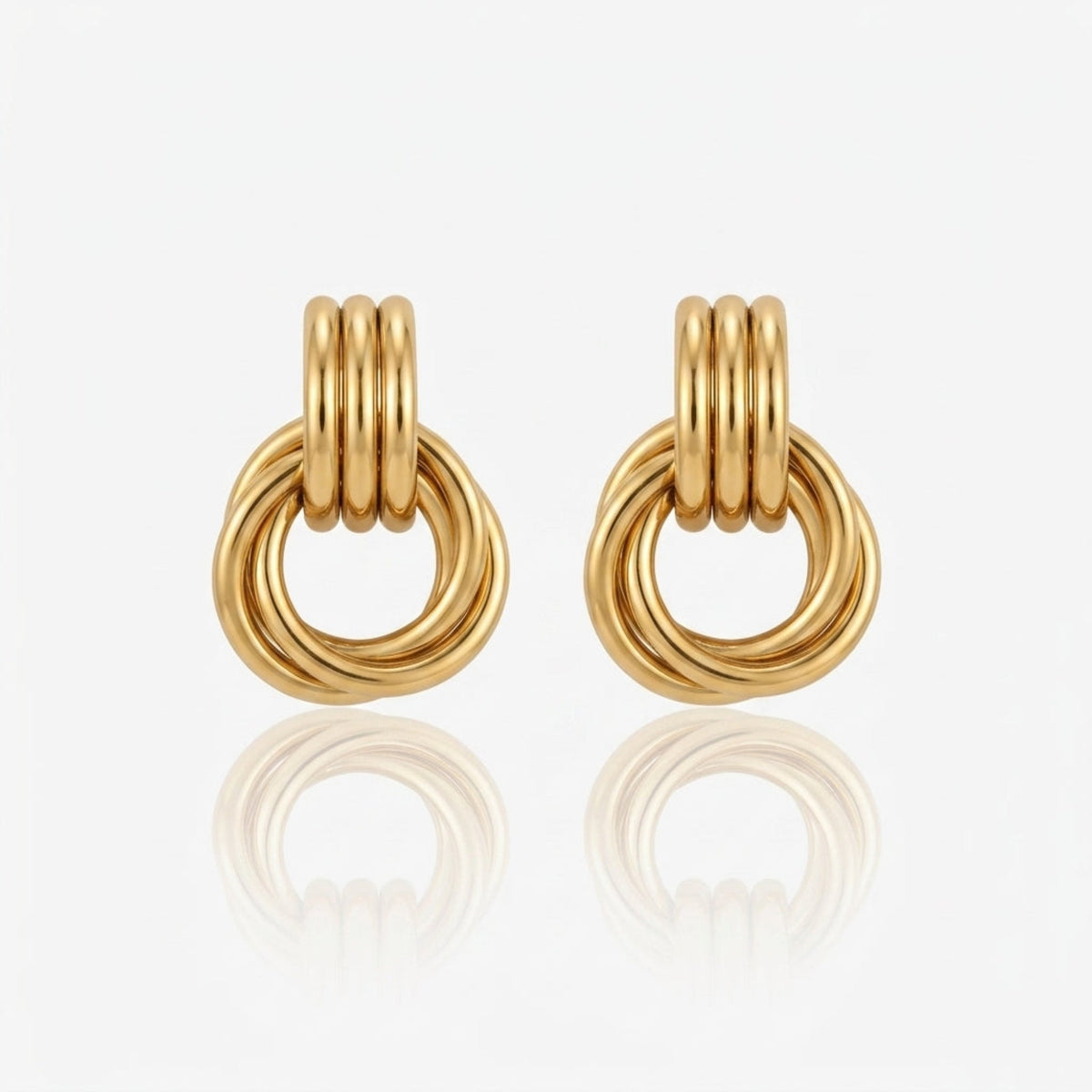 Bordeaux Earrings | By Qivii