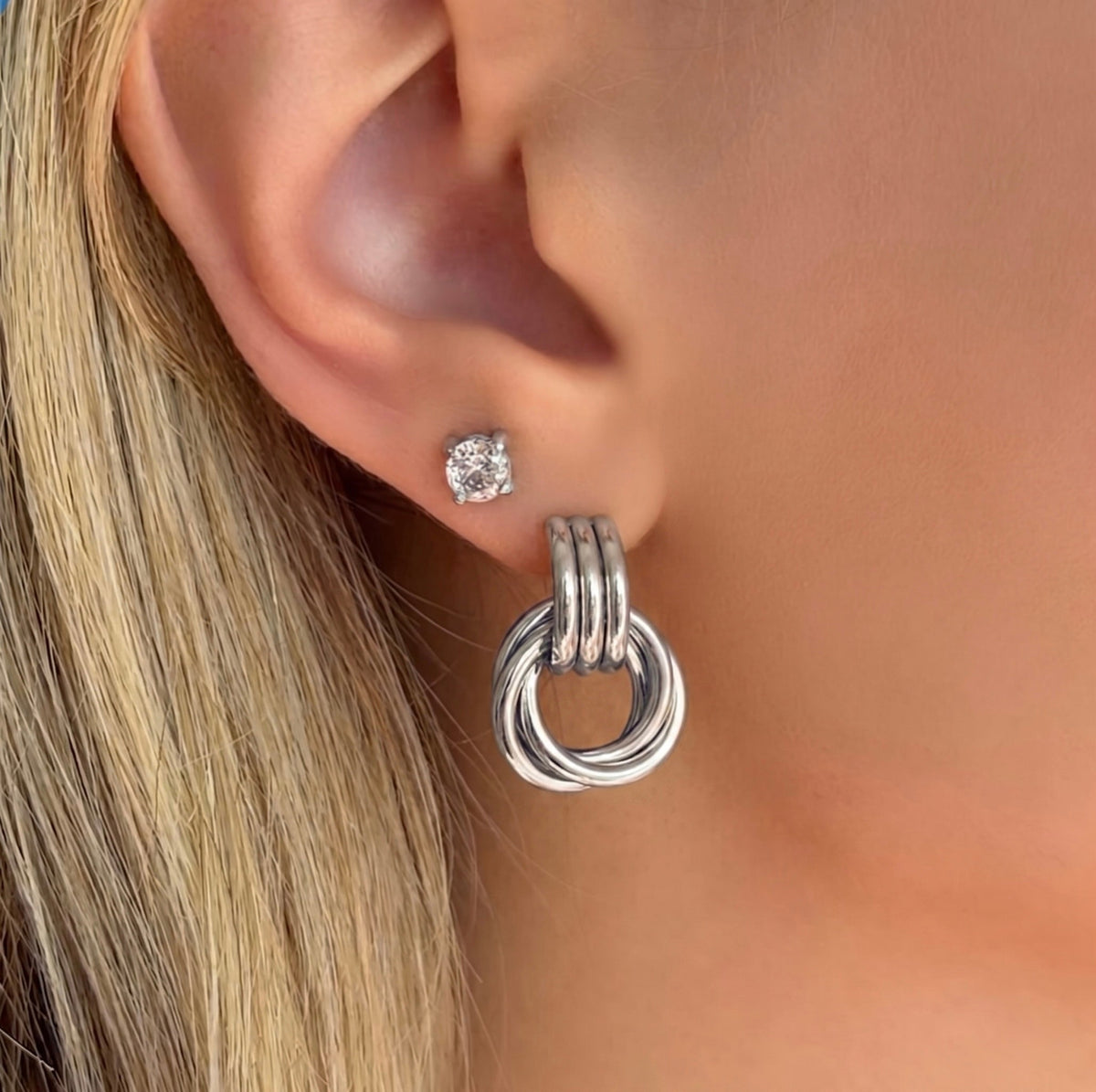 Bordeaux Earrings | By Qivii