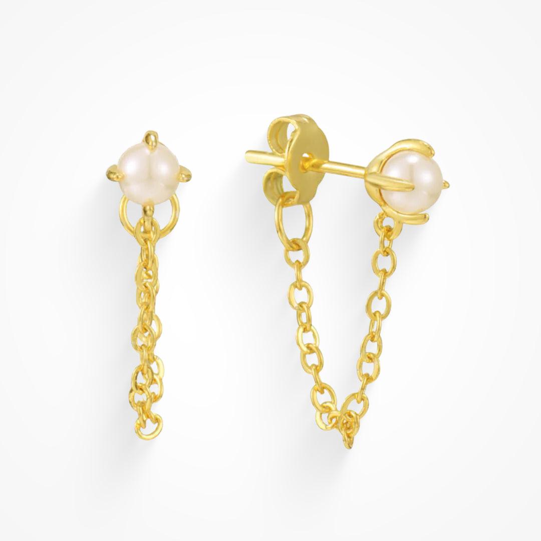 Girly Pearly Earrings | By Qivii