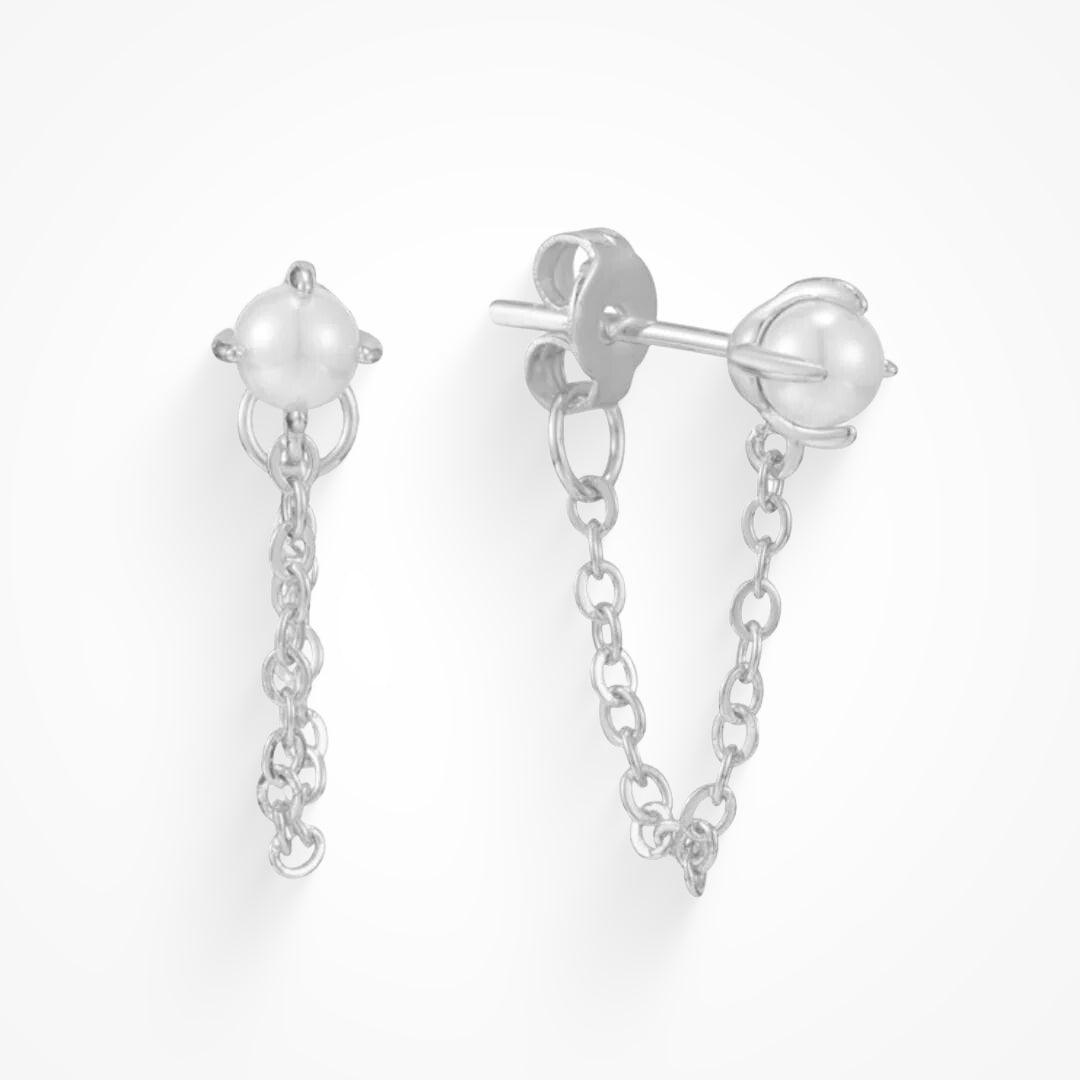 Girly Pearly Earrings | By Qivii
