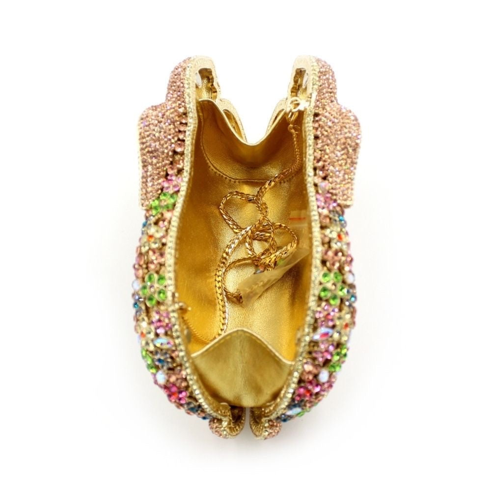 Bunny Crystal Clutch - By Qivii