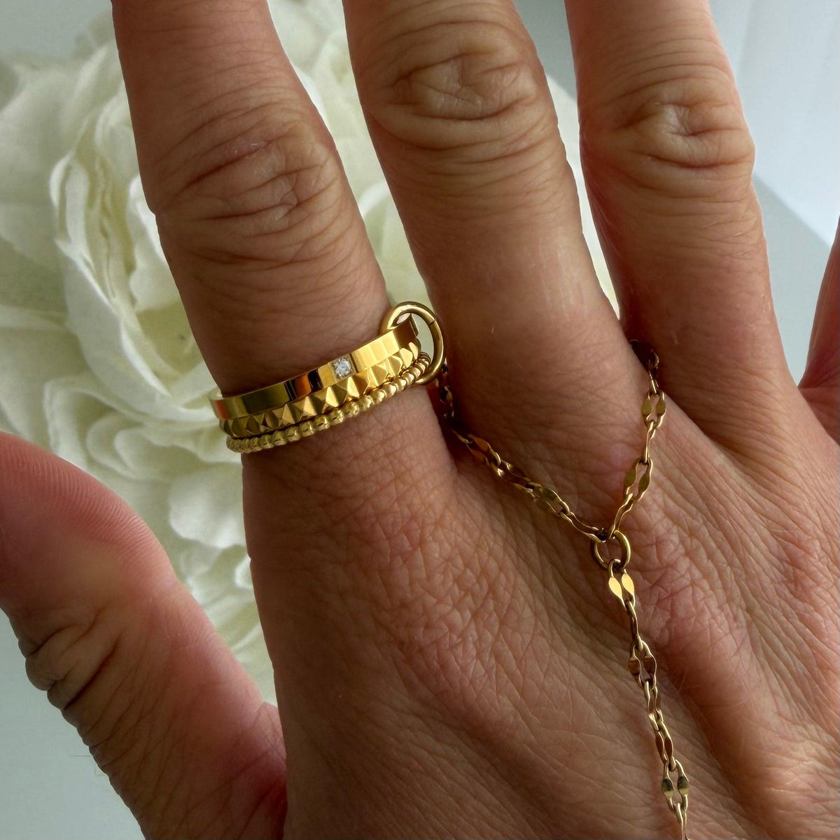 She's a Diva Stacked Ring | By Qivii