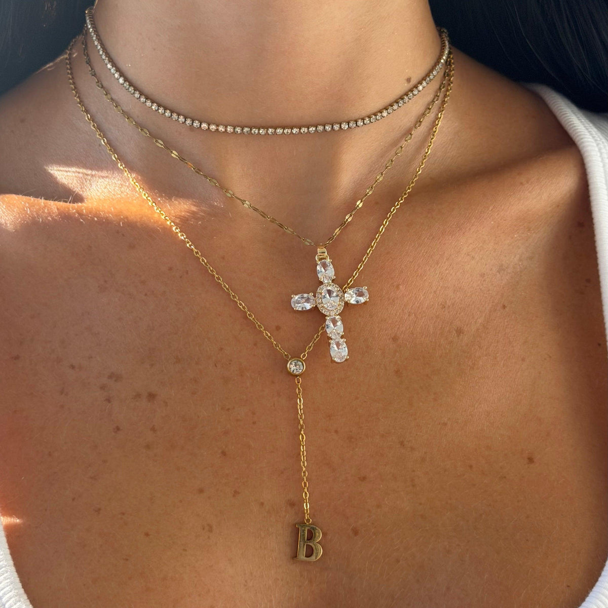 Love Letter Lariat Necklace | By Qivii