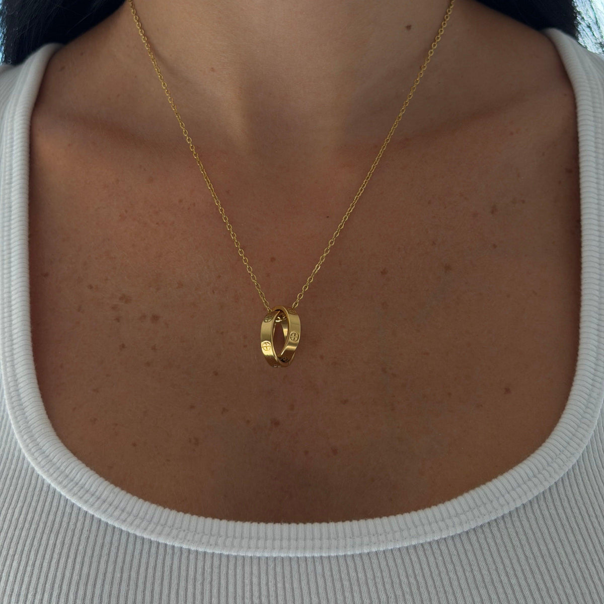 Linked Bestie Necklace | By Qivii