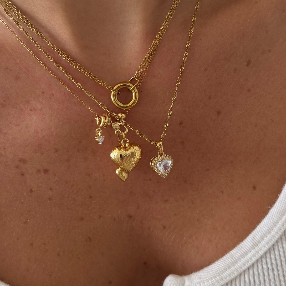 Hearts in Motion Necklace | By Qivii